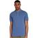 FARAH Mens Blanes Slim Fit Short Sleeve Polo Shirt Caribbean Blue