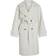 Vila Tie Waist Trenchcoat - Super Light Natural Melan