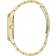 Guess Ladies Trend Heart-Shaped Cut-Thru 38mm Pink Gold-Tone Case & Bracelet