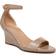 Naturalizer Vera Wedge Sandals, Crème Brulee Leather, 12.0M Round Toe, Ankle Strap, Non-Slip Outsole Crème Brulee 12.0M