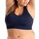 Shapermint Truekind Seamless Racerback Sports Bra - Navy