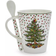 Spode Christmas Tree Polka Dot Mug 14fl oz