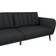 Novogratz Brittany Premium Upholstery Dark Grey Sofa 81.5" 3 Seater