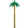 Beistle Palm Tree Gold/Green 96"