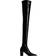 Saint Laurent Betty Overknees Aus Latex Schwarz