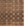 DII Basketweave Place Mat Brown (45.1x29.8)