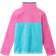 Columbia Girl's Steens Mountain Quarter Snap Fleece Pullover - Geyser/Pink Ice