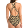 La Blanca Plus Running Cross-Back One-Piece Swimsuit ANIMAL 20W