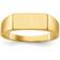 14K Yellow Gold Signet Ring