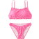 Shein Lettuce Trim Bikini Swimsuit