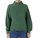 Noisy May High Neck Knitted Pullover - Foliage Green