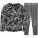 Helly Hansen Kids' Graphic Lifa Merino Wool Base Layer Set - Concrete CA