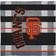 Pegasus San Francisco Giants Heathered Stripe Queen Bag Bedspread Black