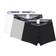 Polo Ralph Lauren Cotton Stretch Boxers 3-pack - Black/White/Grey