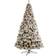 Nearly Natural Unlit Flocked West Virginia Green Christmas Tree 120"