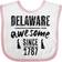 Inktastic Delaware Awesome Since 1787 Baby Bib