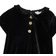 H&M Girl's Velvet Dress with Collar - Black (1188675002)