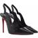 Christian Louboutin Hot Chick Sling 100 - Black/Lin Black