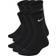 Nike Kid's Everyday Cushioned Crew Socks 6-pack - Black/White