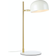 Markslöjd Pose White/Brushed Brass Bordlampe 48.5cm