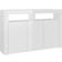 vidaXL 115.5x30x75cm High Gloss White Sideboard 115.5x75cm