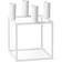 Audo Copenhagen Kubus White Candle Holder 7.9"