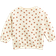 Koton Mushroom Print Quilted Sweatshirt - Ecru