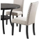 Best Master Furniture Hakan Black/Beige Dining Set 48" 5