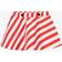 Wauw Capow Girl's Striped Candy Cane Dress - Red & White