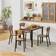 Homcom Contemporary Classic Design Dining Set 27.5x43.2" 5