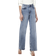 Only Juicy High Waist Wide Leg Jeans - Blue/Medium Blue Denim