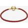 Pandora Moments Woven Bracelet - Gold/Red