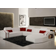 JVMoebel Design Corners White Sofa 100cm 4Stk. 6-Sitzer