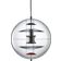 Verner Panton VP Globe Transparent Pendellampe 40cm