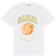 Ganni Relaxed Peach T-shirt - Bright White