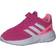 Adidas Elastic Lace Top Strap Shoes - Lucid Fuchsia/Cloud White/Cloud White