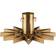 House Doctor Star Brass Juletrefot 47cm