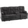 MCombo Dual Recliner Sofa Grey Sofa 92.1" 3 Seater