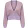 Only V-Neck Dropped Shoulders Knitted Cardigan - Purple/Pastel Lilac