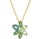 Swarovski Gema Pendant - Gold/Green