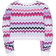 Missoni Kid's Zigzag-Print Cotton Sweatshirt - Fuchsia Pink/Multicolour