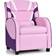 Honey Joy Kids Recliner Chair Gaming Sofa Armchair w/Side Pockets