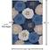 Loomaknoti Marigold Beige, Blue 79x114"