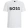Hugo Boss Men's Decorative Reflective Hologram Logo T-shirt - White