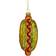 Northlight Hot Dog Brown/Gold Christmas Tree Ornament 6"