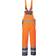 Portwest S488 Hi-Vis Breathable Contrast Rain Bib & Brace