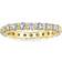 Bling Jewelry Stackable Eternity Ring - Gold/Transparent