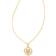 Kendra Scott Letter A to Z Disc Reversible Pendant Necklace - Gold/Iridescent Abalone