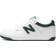 New Balance 480 - White/Nightwatch Green/Light Aluminum