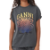 Ganni Relaxed Flower T-Shirt - Volcanic Ash